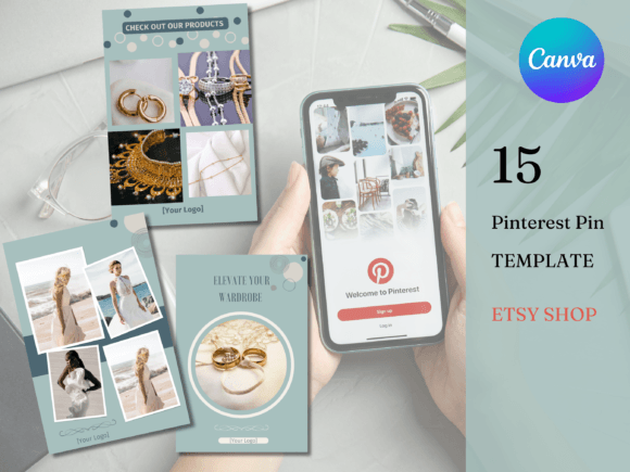 Etsy Shop Pinterest Pin Templates Canva: Elevate Your Visual Marketing