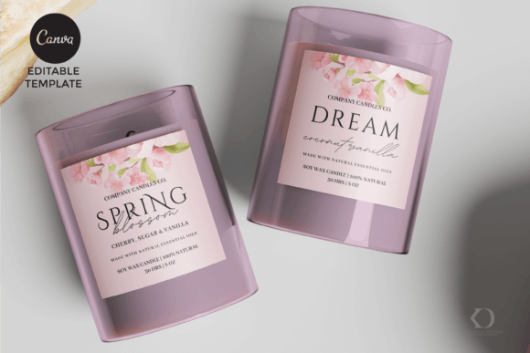 Spring Candle Label Templates: A Guide to Elegant and Seasonal Packaging