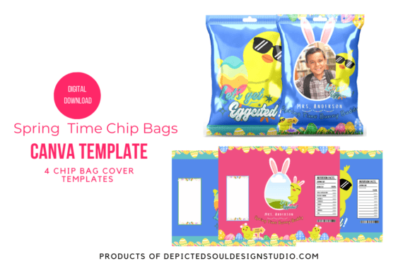 Spring Time Chip Bag Templates: A Creator's Guide to Flawless Party Favors
