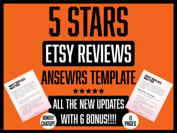 The Ultimate Guide to Etsy 5 Stars Reviews Responses Templates