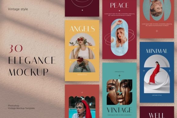 Transform Your Visual Strategy with 30 Elegance Mockup Photoshop Templates