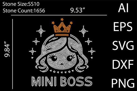 Unlock Your Creativity with Mini Boss Rhinestone Templates Design